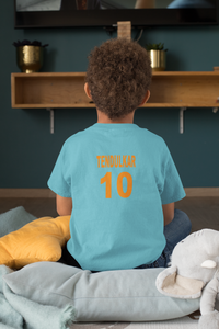 Tendulkar 10 Half Sleeves T-Shirt for Boy-KidsFashionVilla