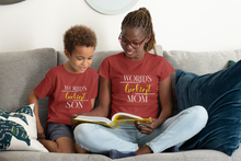 Load image into Gallery viewer, Luckiest Son Mother And Son Red Matching T-Shirt- KidsFashionVilla
