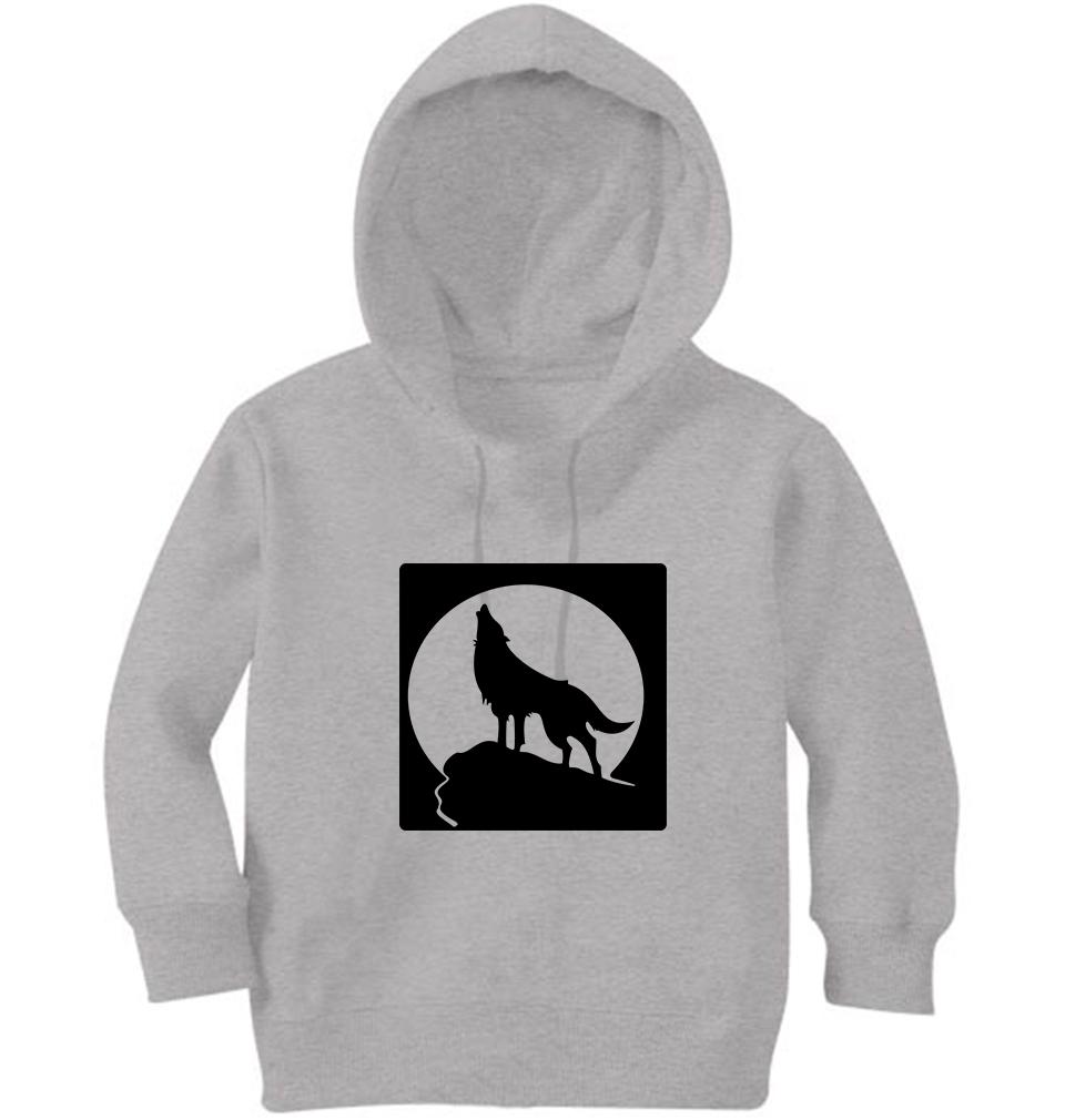 WOLF Girl Hoodies-KidsFashionVilla