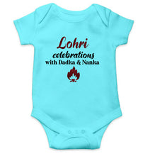 Load image into Gallery viewer, Lohri Celebrations Rompers for Baby Girl- KidsFashionVilla
