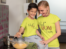 Load image into Gallery viewer, Best Mom Ever Mother And Son Yellow Matching T-Shirt- KidsFashionVilla
