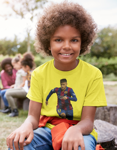 Neymar Jr Half Sleeves T-Shirt for Boy-KidsFashionVilla