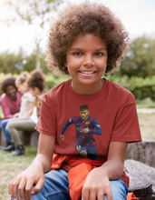 Load image into Gallery viewer, Neymar Jr Half Sleeves T-Shirt for Boy-KidsFashionVilla
