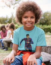 Load image into Gallery viewer, Neymar Jr Half Sleeves T-Shirt for Boy-KidsFashionVilla
