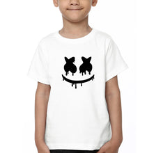 Load image into Gallery viewer, Marshmello Logo Half Sleeves T-Shirt for Boy-KidsFashionVilla
