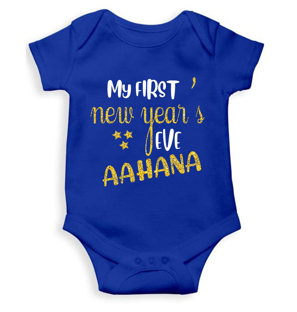 Customized Name My First New Year Rompers for Baby Girl- KidsFashionVilla