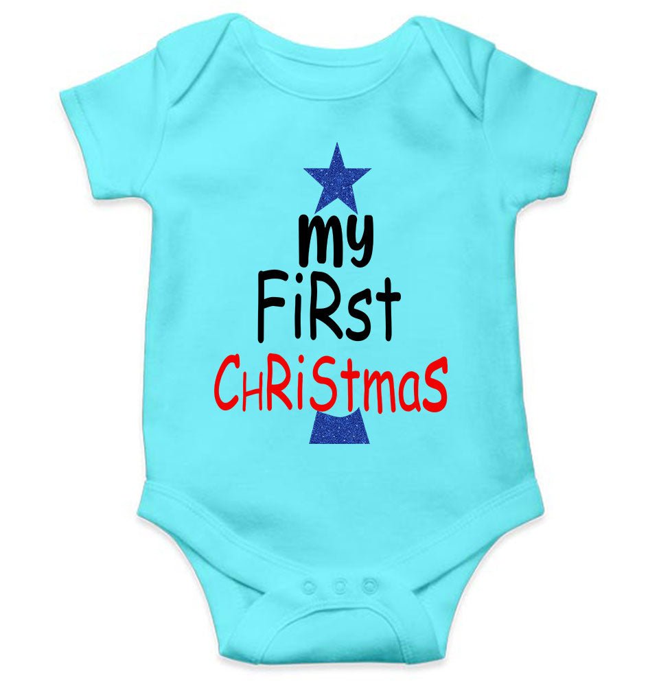 My First Christmas Rompers for Baby Boy- KidsFashionVilla