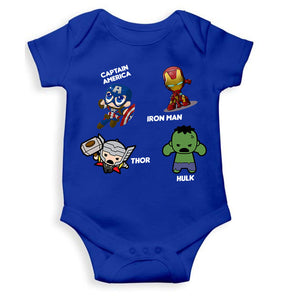 Super Heros Rompers for Baby Boy- KidsFashionVilla