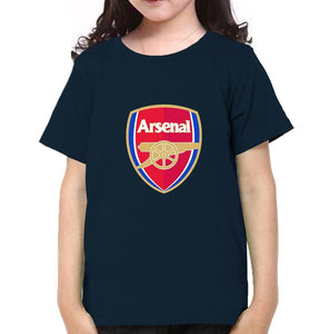Arsenal Half Sleeves T-Shirt For Girls -KidsFashionVilla