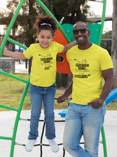 Load image into Gallery viewer, Greatest Gifts Father and Daughter Yellow Matching T-Shirt- KidsFashionVilla
