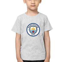 Load image into Gallery viewer, Manchester City Half Sleeves T-Shirt for Boy-KidsFashionVilla
