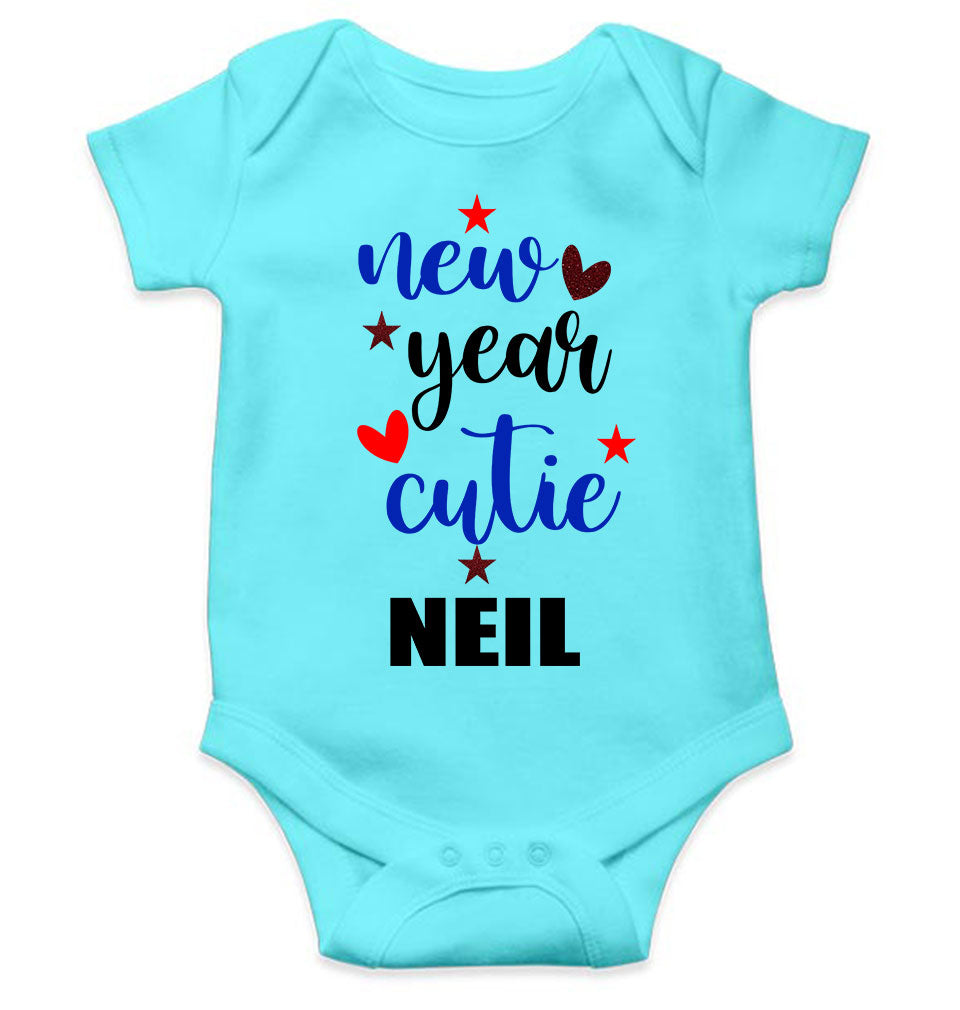 Customized Name New Year Cutie Rompers for Baby Boy- KidsFashionVilla