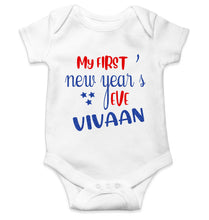 Load image into Gallery viewer, Customized Name My First New Year Rompers for Baby Boy- KidsFashionVilla
