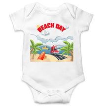 Load image into Gallery viewer, Beach Day Rompers for Baby Boy- KidsFashionVilla
