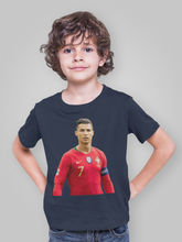 Load image into Gallery viewer, Ronaldo Half Sleeves T-Shirt for Boy-KidsFashionVilla
