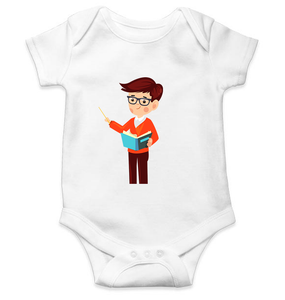Future Teacher Rompers for Baby Boy- KidsFashionVilla