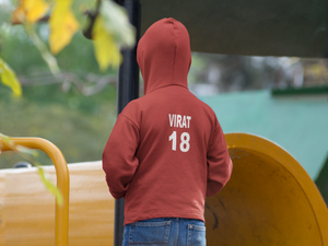 Virat 18 Boy Hoodies-KidsFashionVilla
