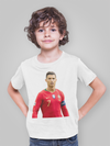 Ronaldo Half Sleeves T-Shirt for Boy-KidsFashionVilla