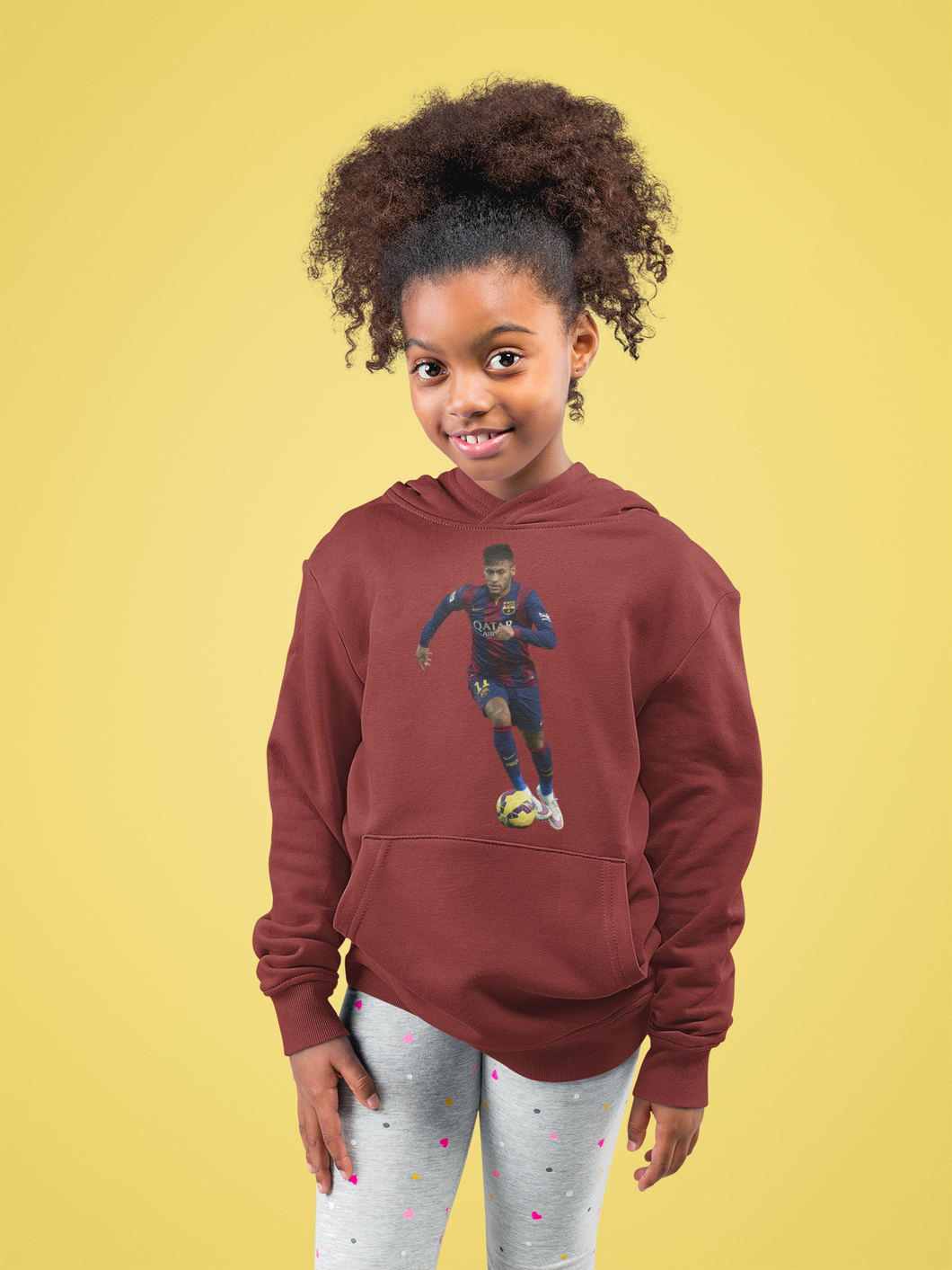 Neymar Jr Girl Hoodies-KidsFashionVilla