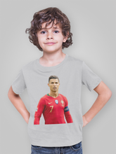 Load image into Gallery viewer, Ronaldo Half Sleeves T-Shirt for Boy-KidsFashionVilla
