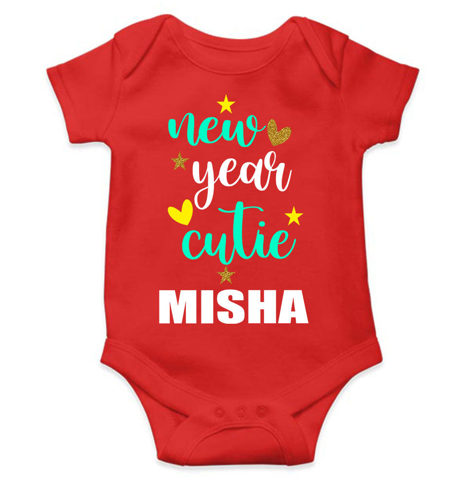 Customized Name New Year Cutie Rompers for Baby Girl- KidsFashionVilla