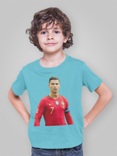 Load image into Gallery viewer, Ronaldo Half Sleeves T-Shirt for Boy-KidsFashionVilla
