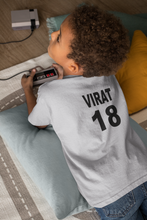 Load image into Gallery viewer, Virat 18 Half Sleeves T-Shirt for Boy-KidsFashionVilla
