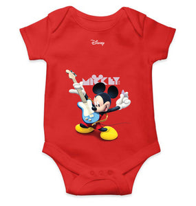 Playing Guitar Cartoon Rompers for Baby Girl- KidsFashionVilla