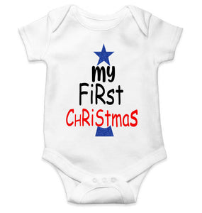 My First Christmas Rompers for Baby Boy- KidsFashionVilla