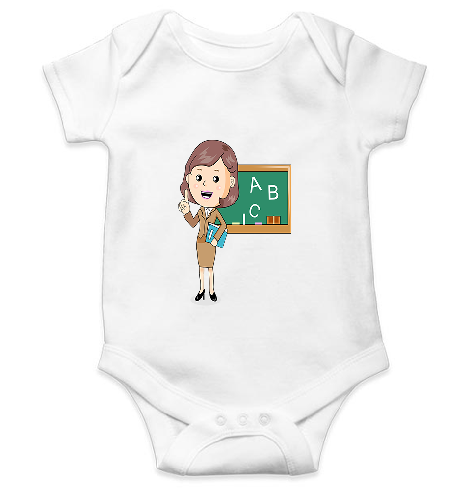 Future Teacher Rompers for Baby Girl- KidsFashionVilla