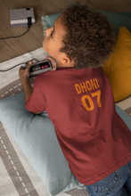 Load image into Gallery viewer, Dhoni 07 Half Sleeves T-Shirt for Boy-KidsFashionVilla
