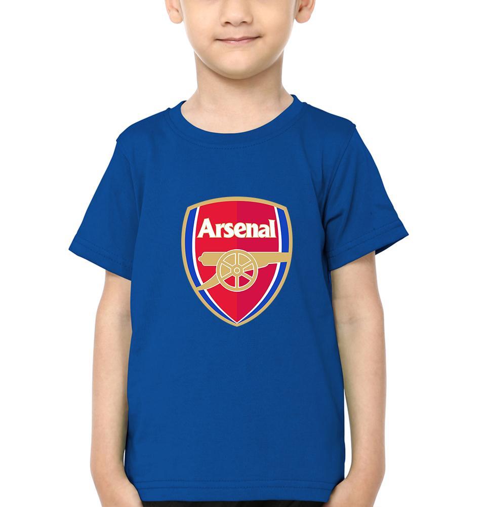 Arsenal Half Sleeves T-Shirt for Boy-KidsFashionVilla