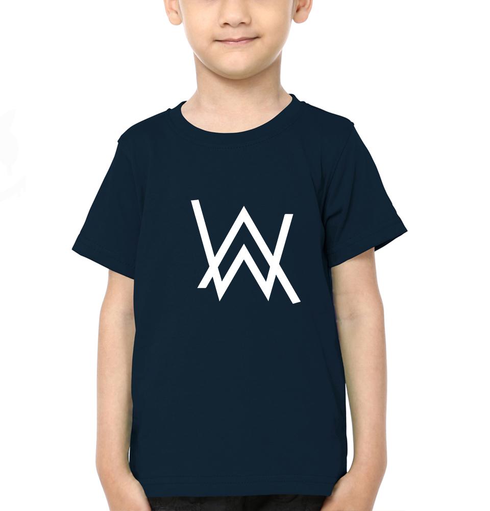Alan Walker Half Sleeves T-Shirt for Boy-KidsFashionVilla