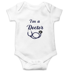 Future Doctor Rompers for Baby Boy- KidsFashionVilla