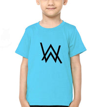 Load image into Gallery viewer, Alan Walker Half Sleeves T-Shirt for Boy-KidsFashionVilla
