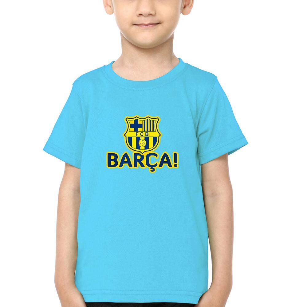 FCB Half Sleeves T-Shirt for Boy-KidsFashionVilla