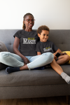 Rule Maker Mother And Son Black Matching T-Shirt- KidsFashionVilla