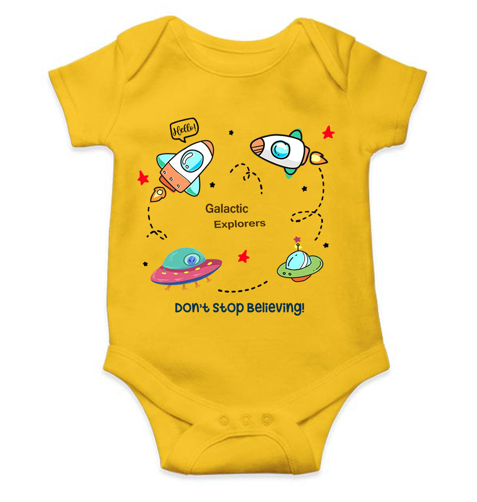 Spaceships Rompers for Baby Boy- KidsFashionVilla