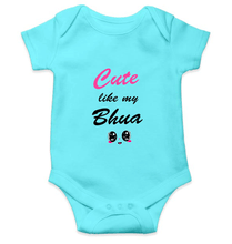 Load image into Gallery viewer, Cute Like My Bhua Rompers for Baby Girl- KidsFashionVilla
