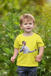Ronaldo Half Sleeves T-Shirt for Boy-KidsFashionVilla