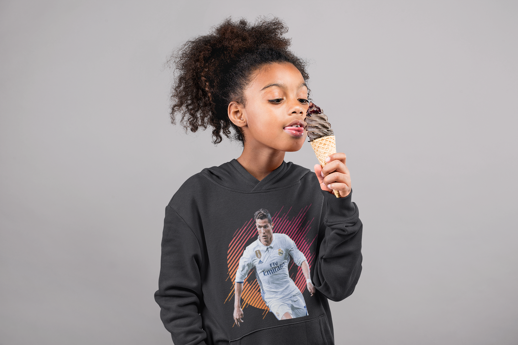 Ronaldo Girl Hoodies-KidsFashionVilla