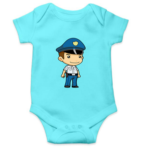 Future Police Rompers for Baby Boy- KidsFashionVilla