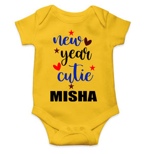 Customized Name New Year Cutie Rompers for Baby Girl- KidsFashionVilla