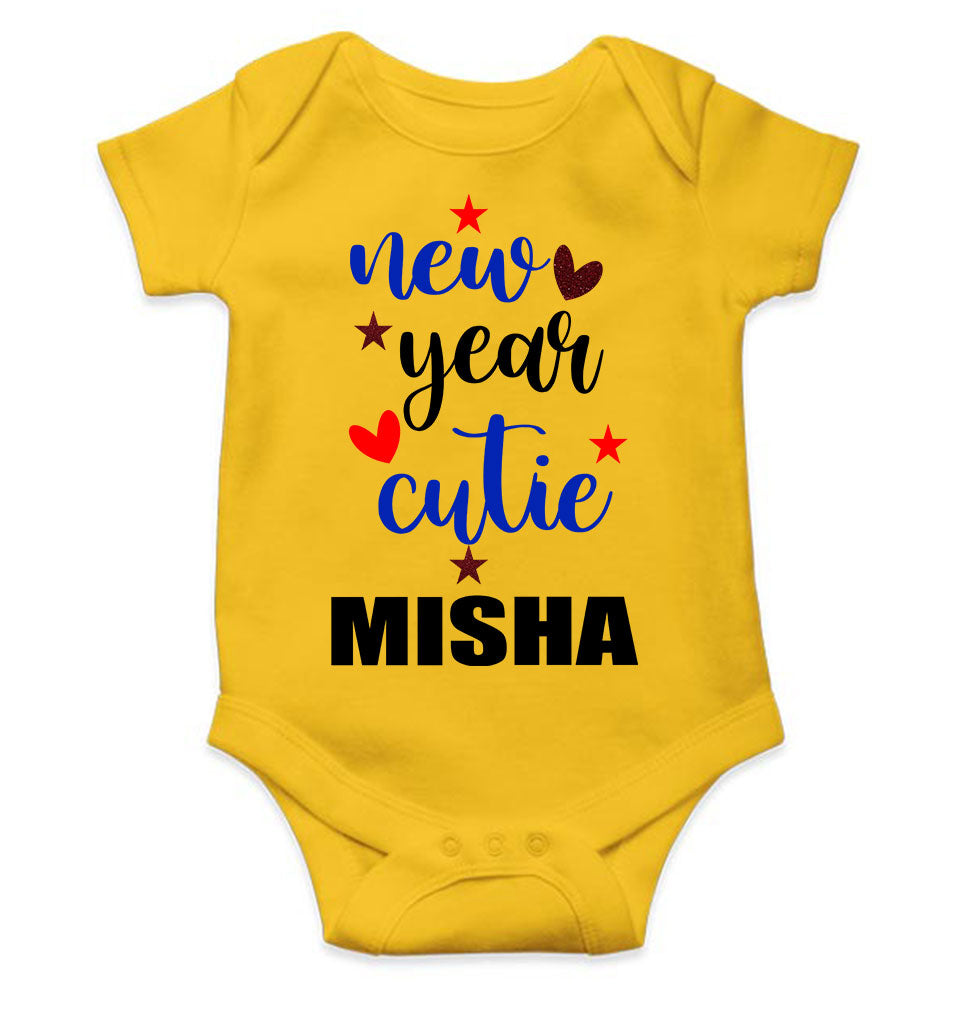 Customized Name New Year Cutie Rompers for Baby Girl- KidsFashionVilla