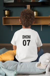 Dhoni 07 Half Sleeves T-Shirt for Boy-KidsFashionVilla