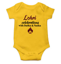 Load image into Gallery viewer, Lohri Celebrations Rompers for Baby Girl- KidsFashionVilla
