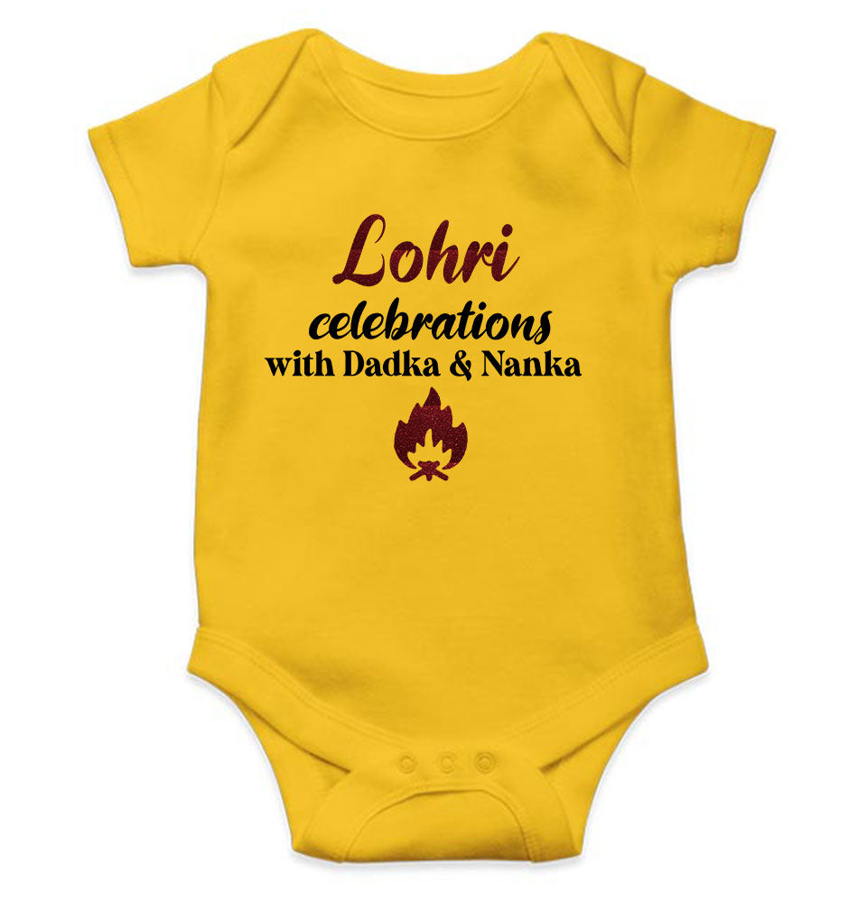 Lohri Celebrations Rompers for Baby Girl- KidsFashionVilla