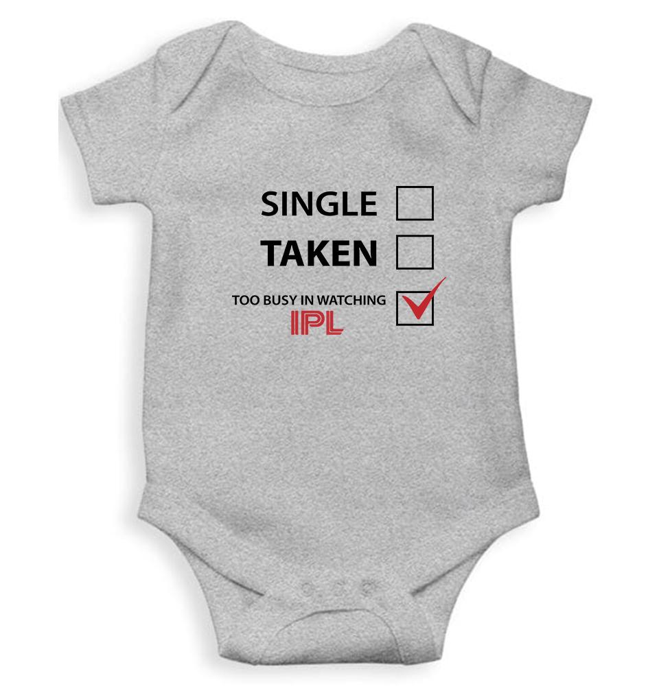 Too Busy In IPL Rompers for Baby Girl- KidsFashionVilla