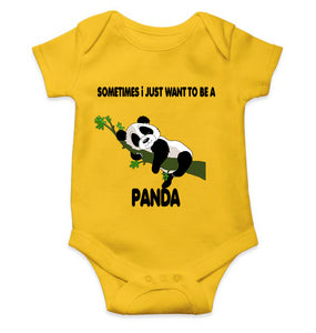 Sleeping Panda Rompers for Baby Boy- KidsFashionVilla