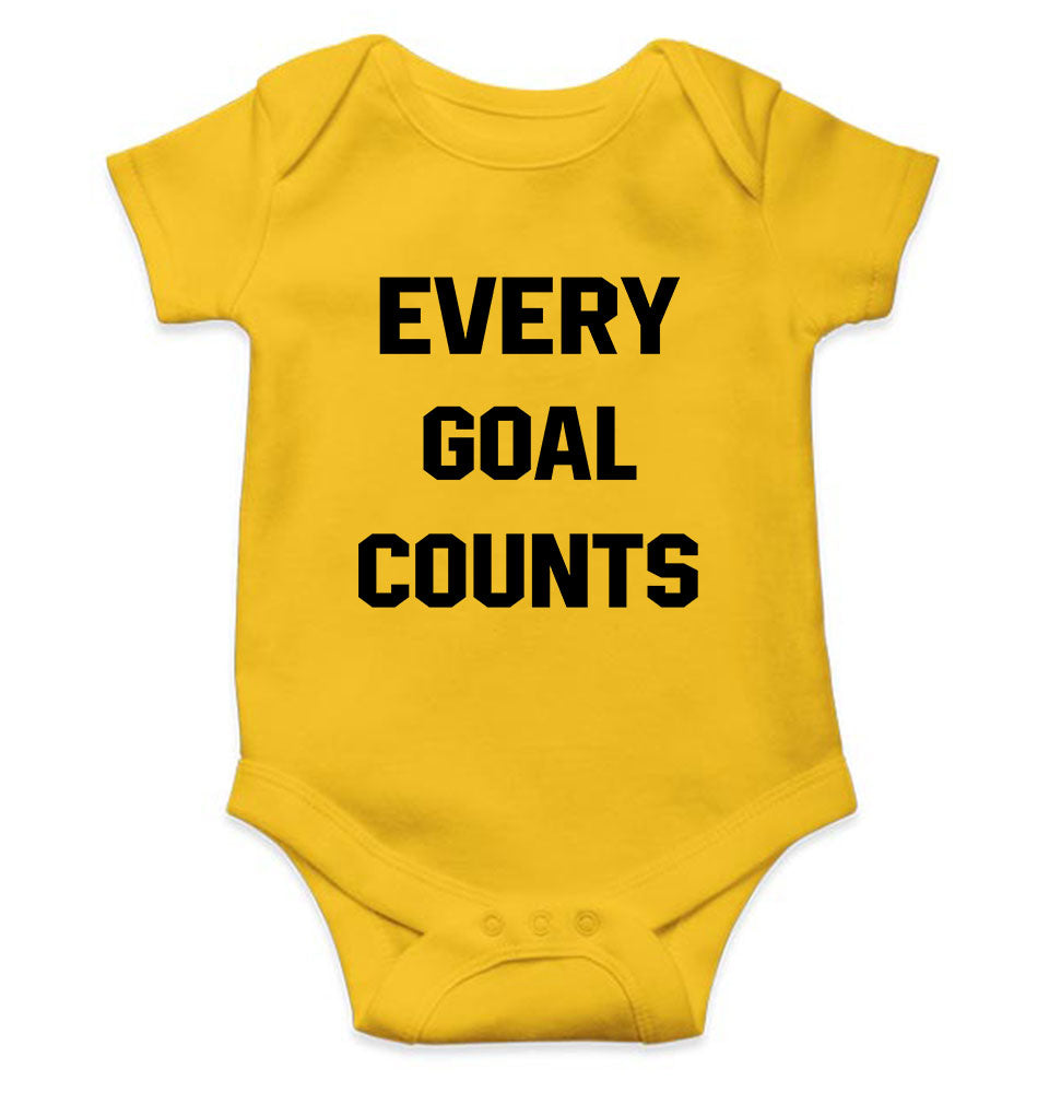 Every Goals Counts Rompers for Baby Girl- KidsFashionVilla